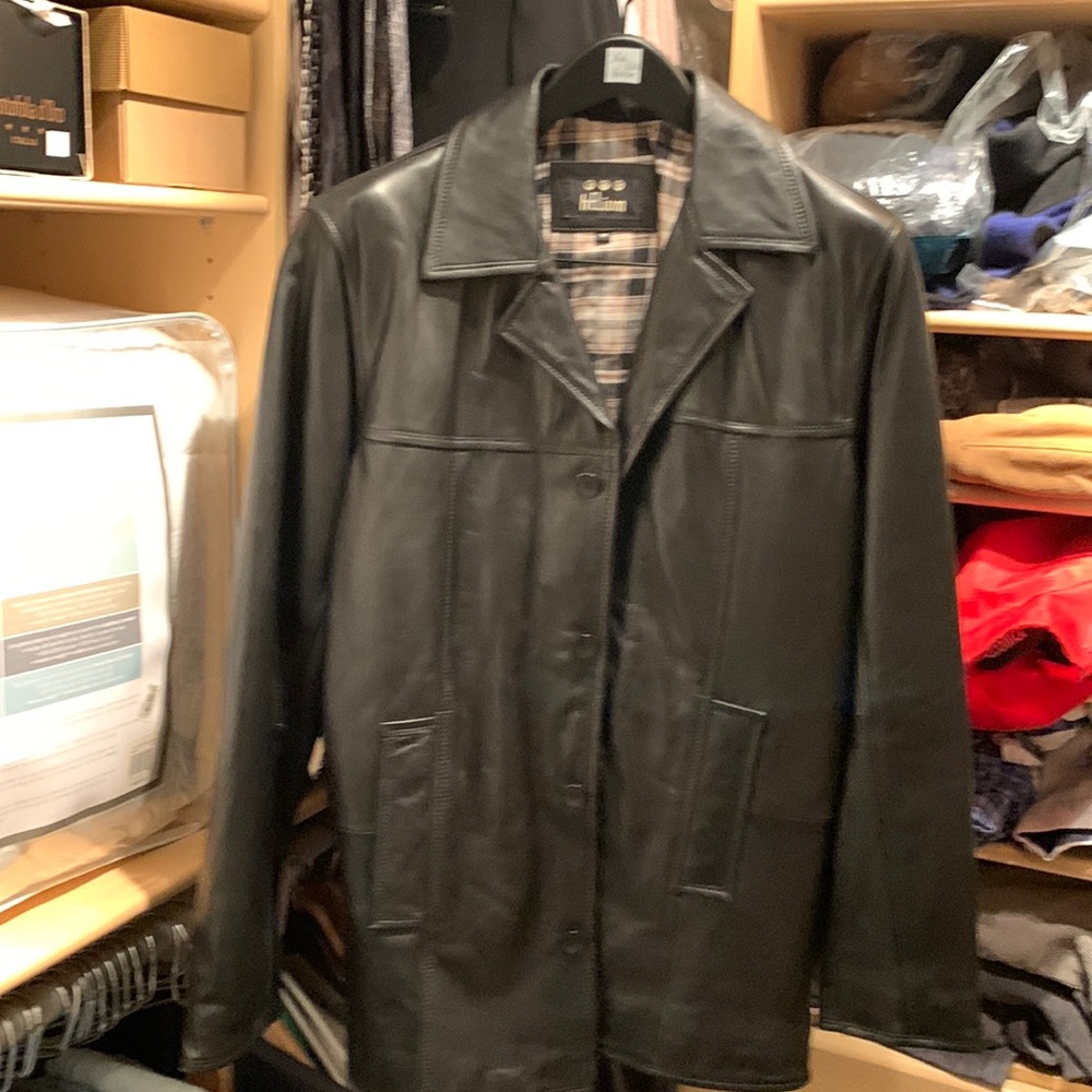 Helium leather jacket Medium size